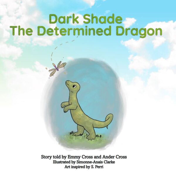 Dark shade the determined dragon book cover